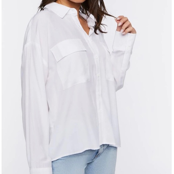 Zara Tops Zara White Button Down Shirt Poshmark